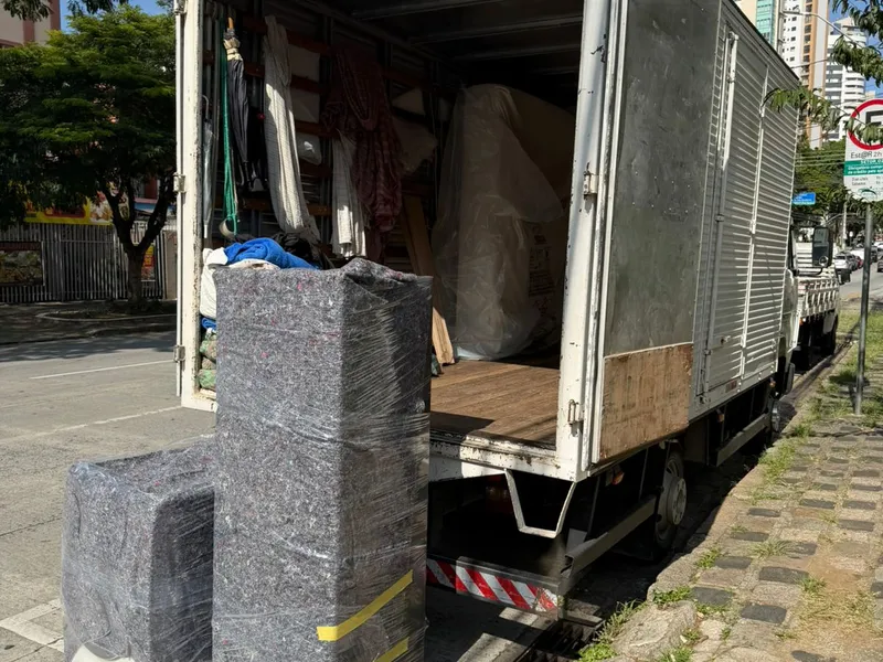 Mudança realizada pela OMC Fretes